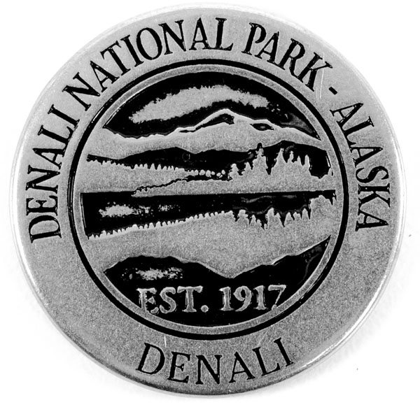 Denali National Park token front