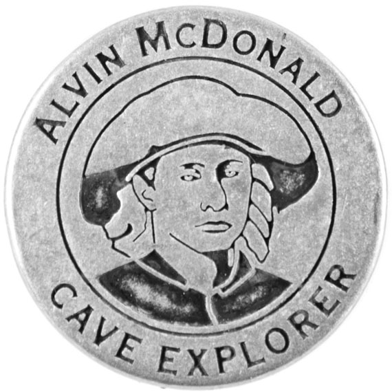 Wind Cave token back