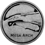 Mesa Arch token front