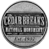Cedar Breaks National Monument token back