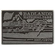 Badlands National Park token back