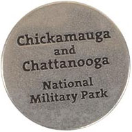 Chickamauga and Chattanooga National Military Park token back