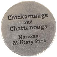 Chickamauga and Chattanooga National Military Park token back