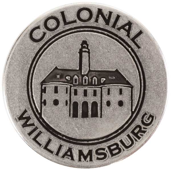 Colonial Williamsburg token front
