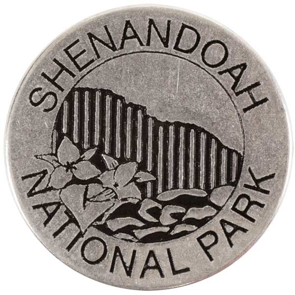 Shenandoah National Park token back