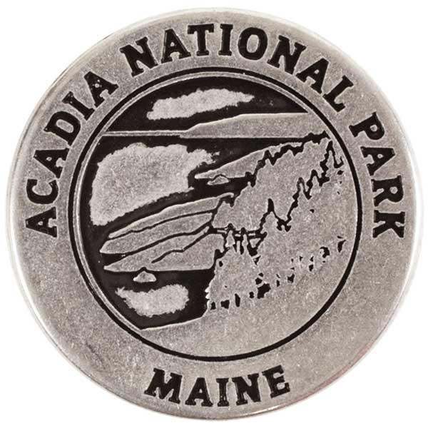Acadia National Park token back