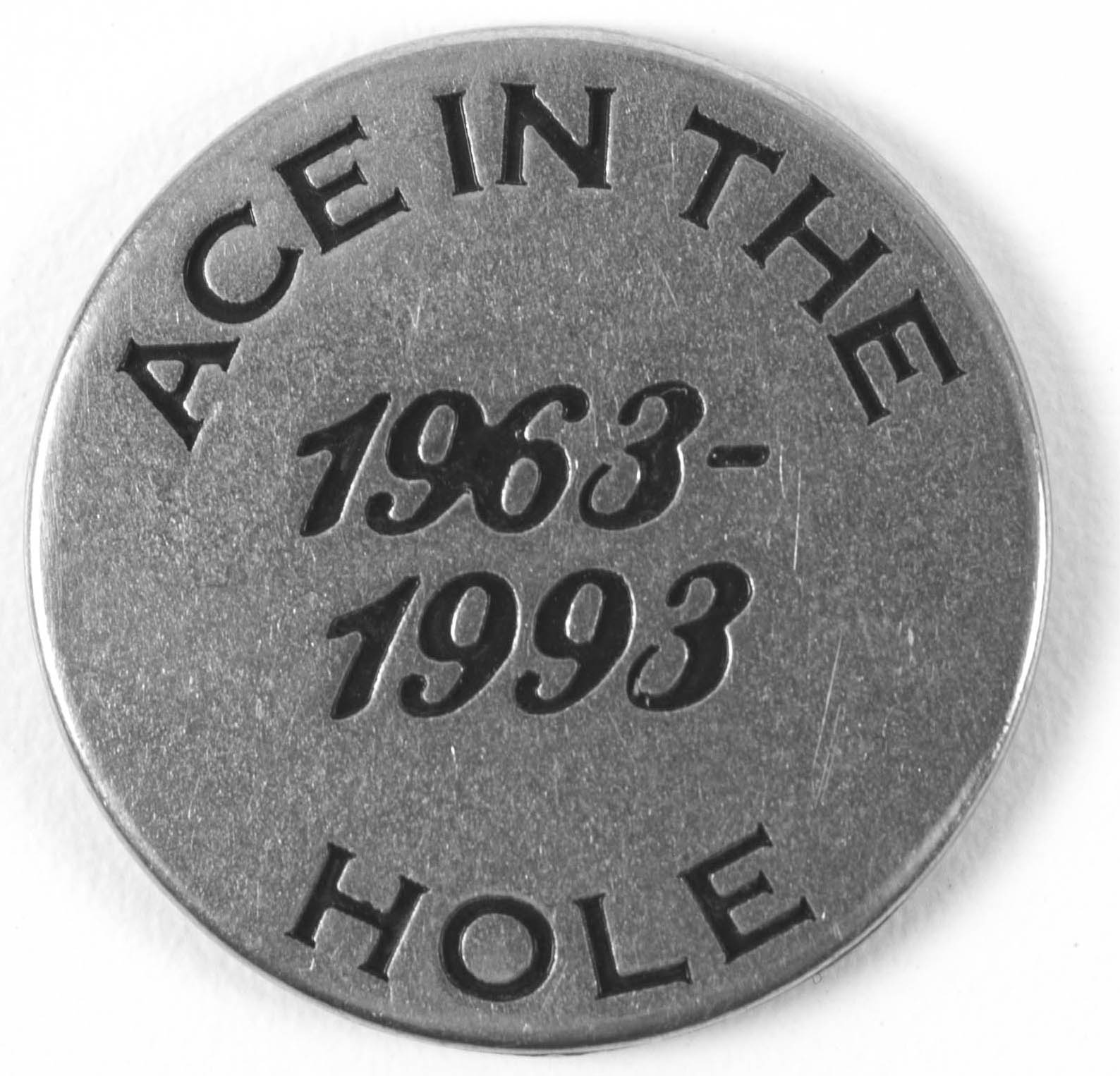 Minuteman Missle National Historic Site token back