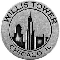 Willis Tower token back