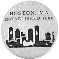 Boston token front
