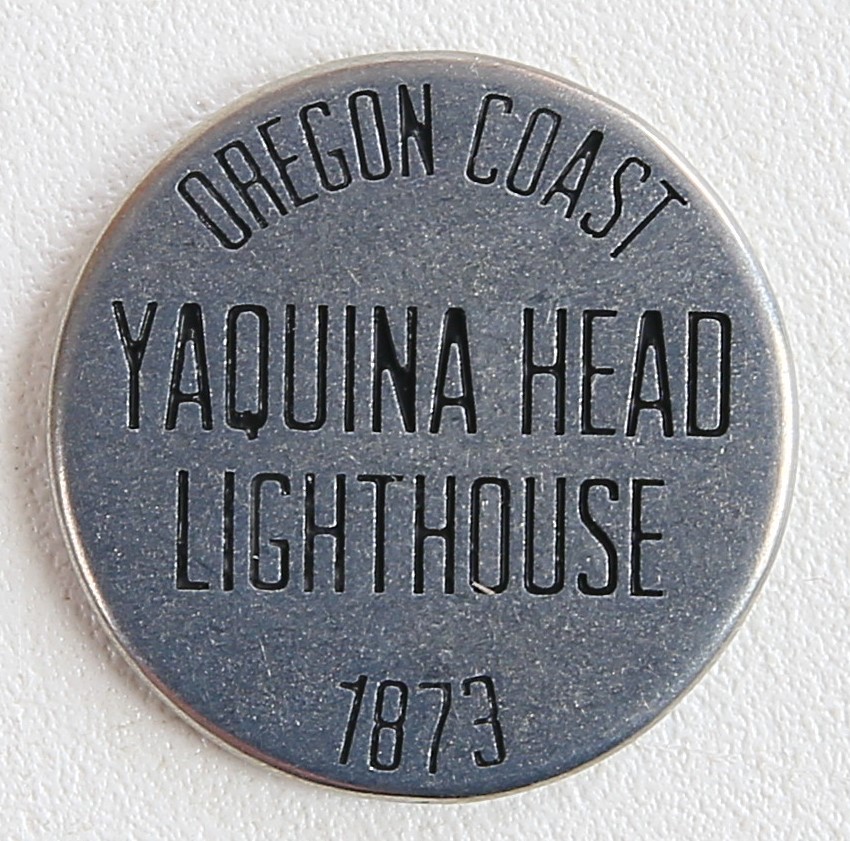 Yaquina Lighthouse  token back