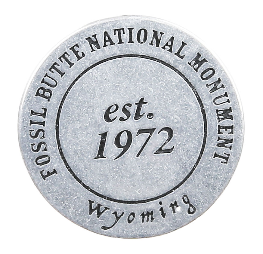 Fossil Butte National Monument token front